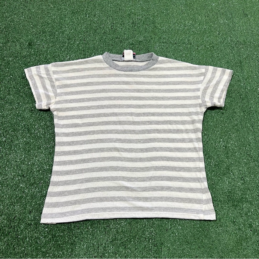 Vintage 90s striped cotton tee